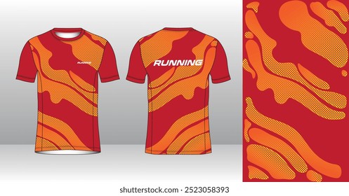 Executando o Jersey Design. Sport Jersey Art.