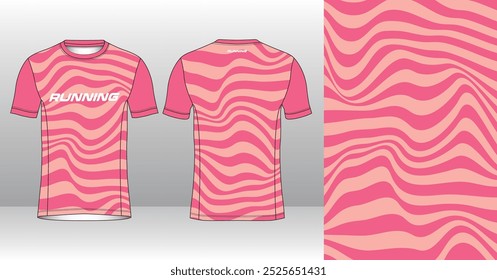 Running Jersey Design. Sport Jersey Art.