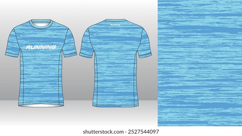 Laufendes Jersey Design. Sport Jersey Art.