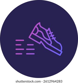 Running Line Circle Gradient Style