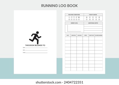 Running Log Book Kdp Interior 