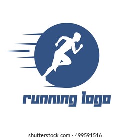 Running logo