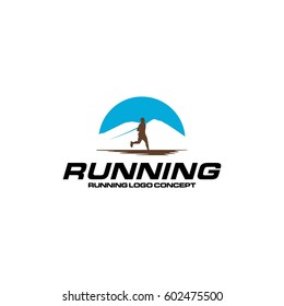 running logo
