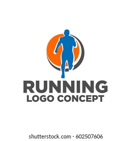 running logo