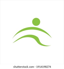 Running Logo Design, Marathon logo template, running club or sports club