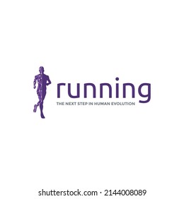 Running Logo Design Template Download