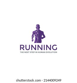 Running Logo Design Template Download