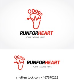 running logo template
