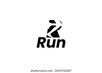 Running logo vector icon illustration