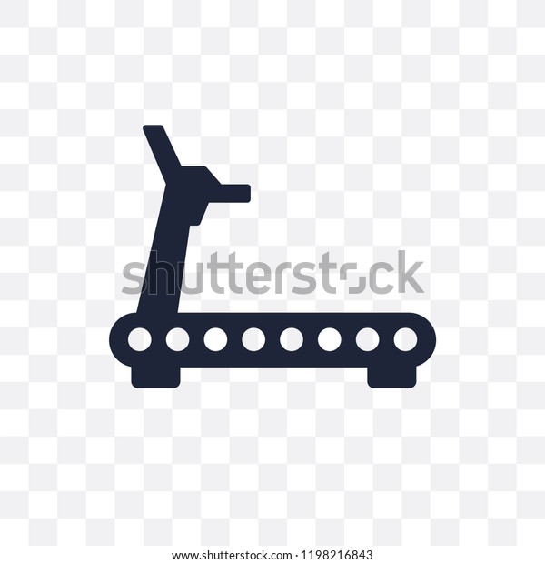 Running Machine Transparent Icon Running Machine Stock Vector (Royalty ...