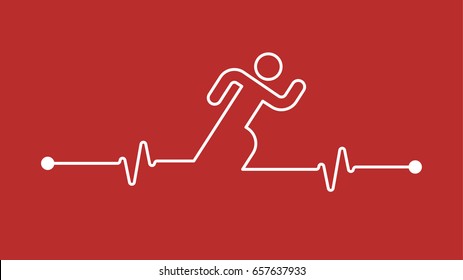 running makes your Heart stronger and cardiology healthier