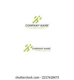 Rumbo abstracto del hombre entrega deporte fitness Diseño del logotipo de la plantilla del vector estilo geométrico