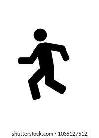 Running man icon