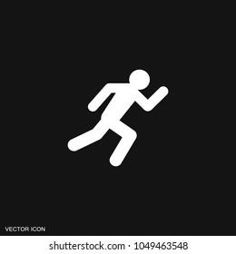 Running man icon
