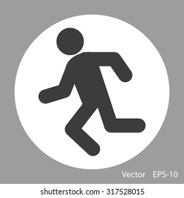 Running man icon