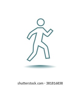 running man icon