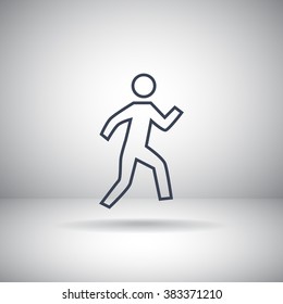 running man icon