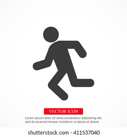 Running man icon
