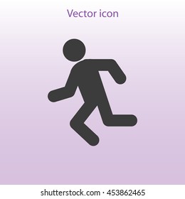 Running man icon
