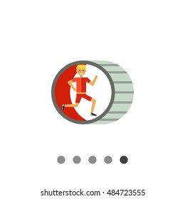Running Man Icon