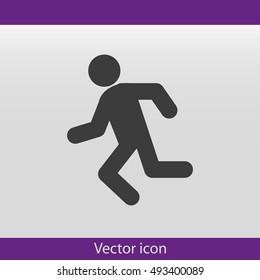 Running man icon