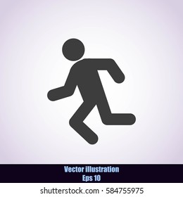 Running man icon