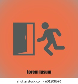 Running man icon