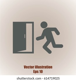 Running man icon