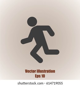 Running man icon