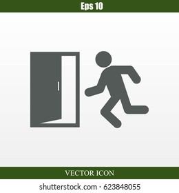 Running man icon