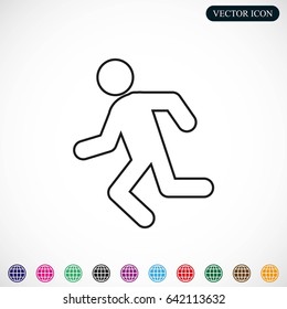 Running man icon