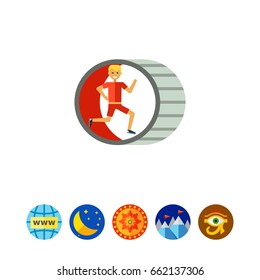 Running Man Icon