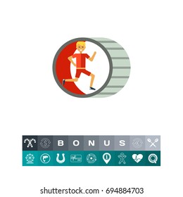 Running Man Icon