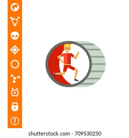 Running Man Icon