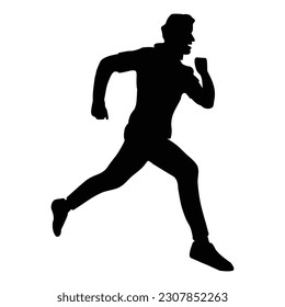 running man icon vector illustration design