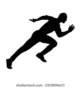 running man icon vector illustration design