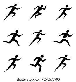 Running Man Icons