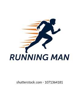 running man logo