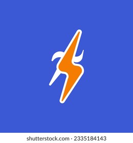 Running Man Logo Abstract Geometric Design vector template. Sport Athletics concept icon.