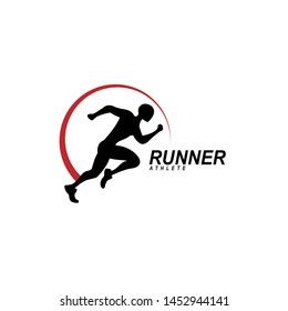 Running Marathon Logo Vector Stock Vector (Royalty Free) 727689739