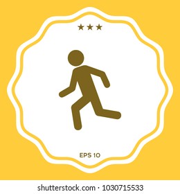 Running man, run icon