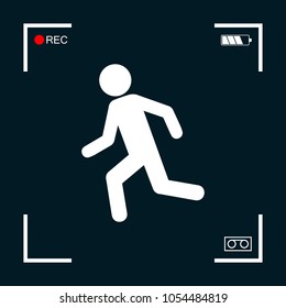 Running man, run icon