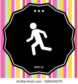 Running man, run icon