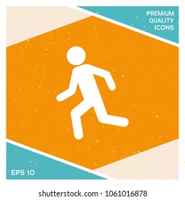 Running man, run icon