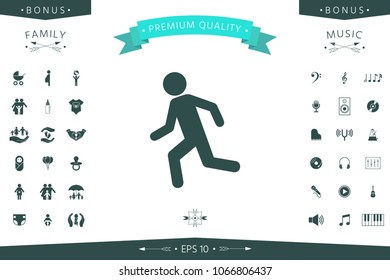 Running man, run icon