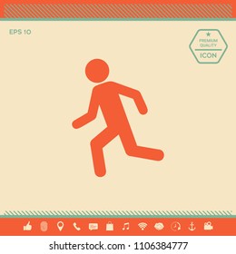Running man, run icon