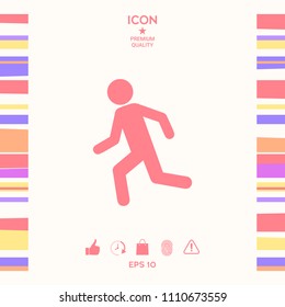 Running man, run icon