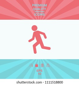 Running man, run icon