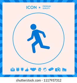 Running man, run icon