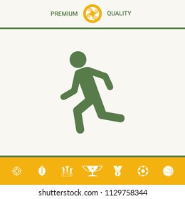 Running man, run icon